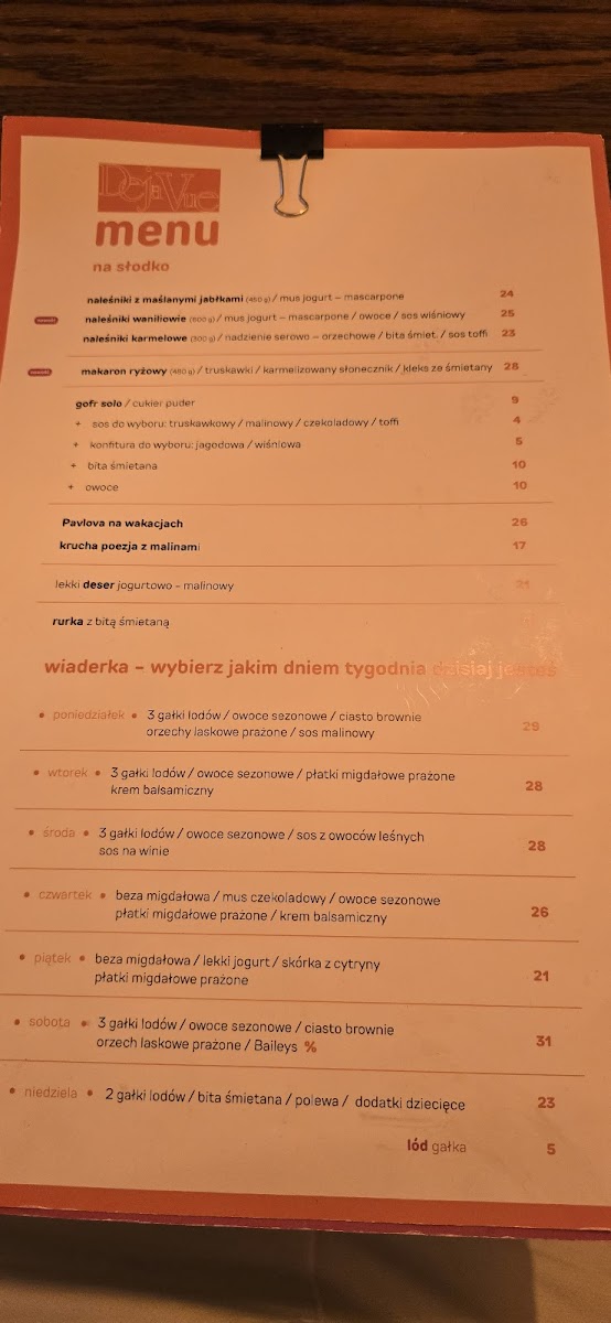 Menu Deja Vue Cafe-2